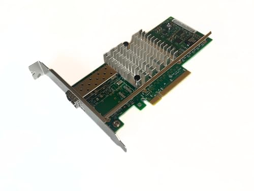 Millennium Technology 10Gb Intel chipset Compatible X520-DA1 NIC Single SFP+ Port Ethernet Converged Network Adapter PCIe x8 with Intel 82599ES... - Image 2