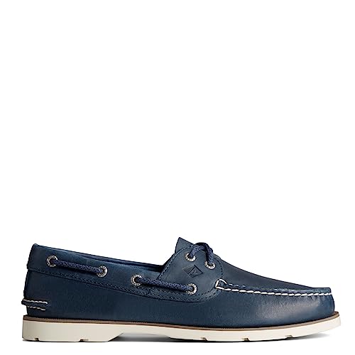 Image of Sperry Men's Leeward 2-Eye Leather Boat Shoe