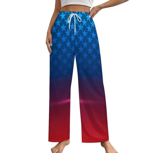 Pantalon de pyjama femme confortable bas de nuit anti-serrage taille S