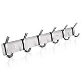 garderobenleiste weiß landhaus 【Starker Sticky】Premium qualität 3M Kleber, starke adsorption, bis zu 30 kg ladekapazität. Kein fallendes risiko.