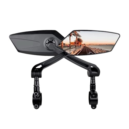 Universal-Motorradspiegel Für Benelli TRK 502 Leoncino 500 BJ500 250 Leoncino 250 Zubehör Motorrad Adjustabale Seite Rückspiegel CNC Ansicht Spiegel(HSJ-B-Benelli)