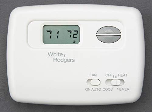 White-Rodgers 1F79-111 White-Rodgers 1F79-111 Digital Non-Programmable Heat  Pump Thermostat with Lighted Display - Amazon.com