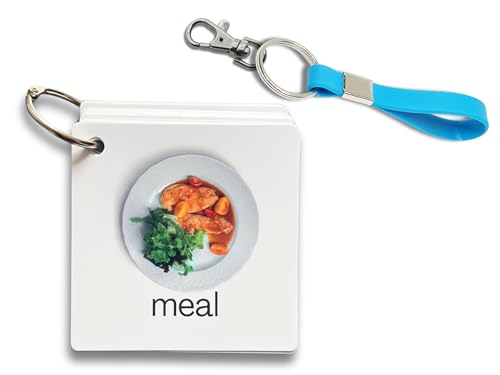 Communication Cards Realistic Images for Non Verbal Adults and Children, Speech Delay, Special Needs Visual Aid