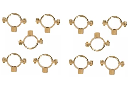 Anillos Munsen de latón 15 mm M10 TC contra la corrosión en fontanería sanitaria 2