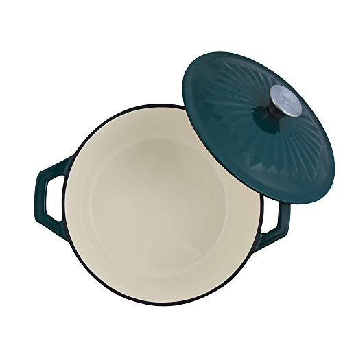 Taste of Home® 5-quart Enameled Cast Iron Dutch Oven with Lid - Additional View