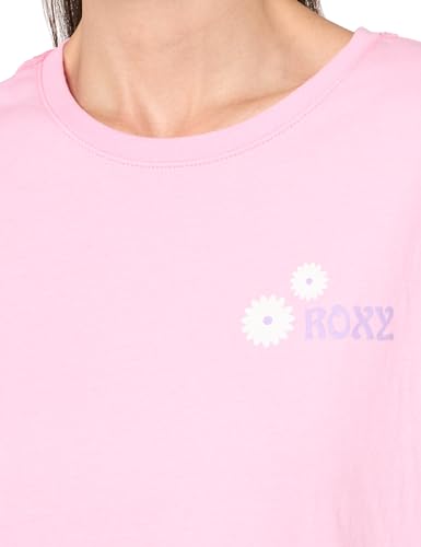 Image of Roxy Womens Boyfriend Crew T-Shirt, Casual Relaxed Fit Crew Neck Tee Short Sleeve Cotton Basic Shirt Everyday Comfort