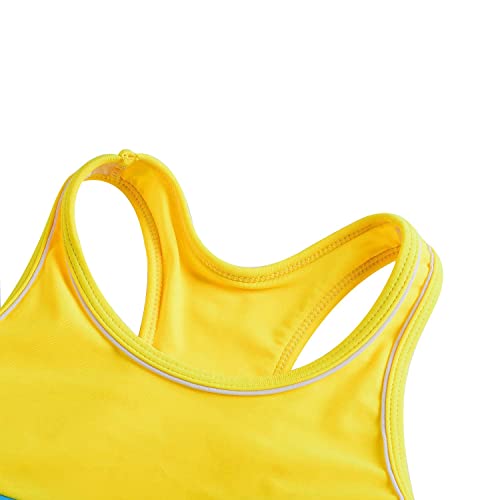 Image of Little Girls' Summer Swimwear Two Piece Boyshort Tankini Kids Swimsuit