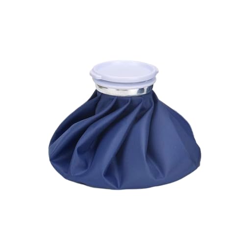 Poche de Glace Réutilisable, Poche de Chaud/Froid, Vessie Glace avec Couvercle Anti-fuite, Sac de Glace Coude pour Premiers Soins, Soulagement de Douleur...