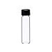 PREMIUM VIALS CREATIVE PACKAGING SOLUTIONS 2 Dram CLEAR Glass Vial - Screw Cap - Pack of 144