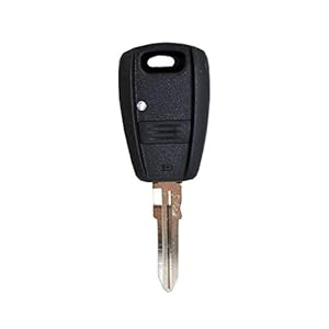 Handige zwarte sleutelbehuizing met afstandsbediening voor Fiat auto’s