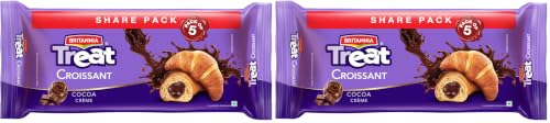 Image of Britannia Treat Croissant Share Pack, 5 * 45g (225gm) (Pack of 2)