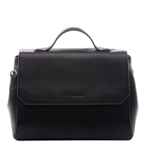 FEYNSINN Business-Tasche echt Leder - 13 Zoll Laptoptasche Ellen -...