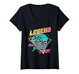 Photo Gallery donna legend since january 1989 maglietta con collo a v Photo Gallery donna legend since january 1989 maglietta con collo a v