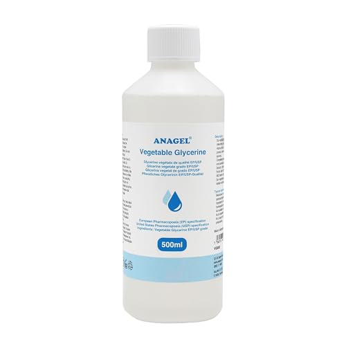 ANAGEL Vegetable Glycerine, 500 ml (Pack of 1)