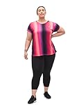 Zizzi Active by Frauen Plus Größe Workout Capris Größen - Plus Size Damenkleidung 54-56 Black