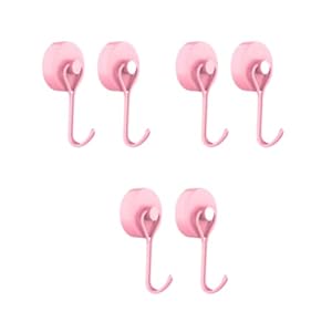 BeyondNice Rosa Magnethaken, 6er-Set, 15kg