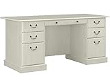 Bush Furniture Saratoga Executive Desk with...