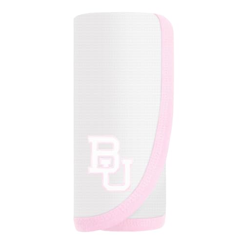 Infant Thermal Blanket, Baylor Bears Logo, Unisex, Pink, 37" X 34.5"