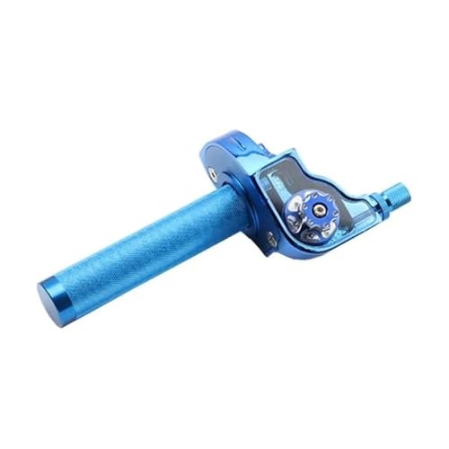 Poignées d'accélérateur de torsion 22mm alu guidon cyclomoteur avec filetage câble M10 x 1.5