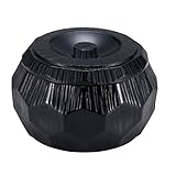 J-kitchens 日本製 鰻重箱 飯器錦亀甲飯器 黒 15.1φ×9cm