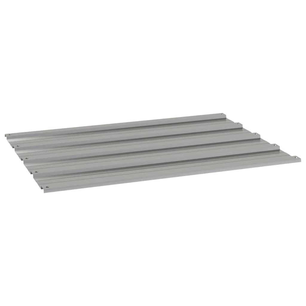 vidaXL 12× Paneles Tejado Lámina de Techo para Garaje Caseta Placa Cobertizos Casas Móviles Acero Corten Resistente a Corrosión Oxidado 60x44cm