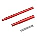 Metal Center Drive Shaft RC Driving Shaft RC Drive Axle AR310884 for Arrma Typhon Senton 1/10 RC Car(red)