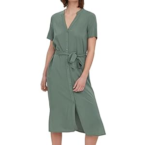 Vero Moda VMVICA S/S SHIRT DRESS GA NOOS dames Gekleed