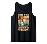 born to go fishing forced to go to school canotta
