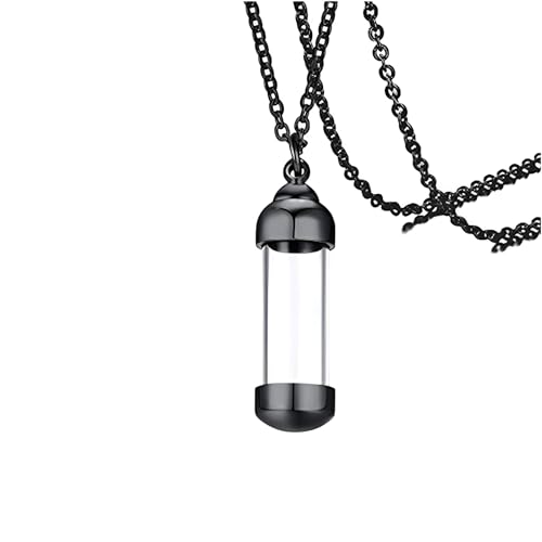 Collier urne chien en argent 925 pendentif cylindre de luxe pour cendres