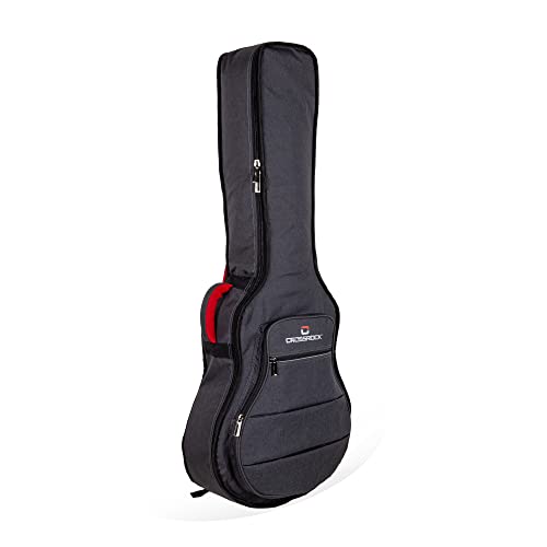 Crossrock 10mm Padded Backpack Bag for Jumbo Acoustic Guitars (CRSG107SBDG)