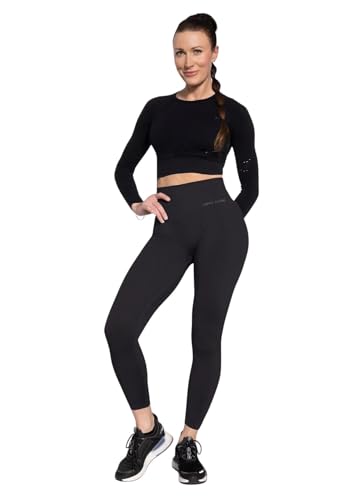 Legging sport femme respirant active seamless élastique taille XS