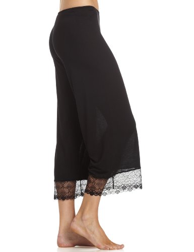 Only Hearts Women's Venice Crop Pant with Lace Hem2