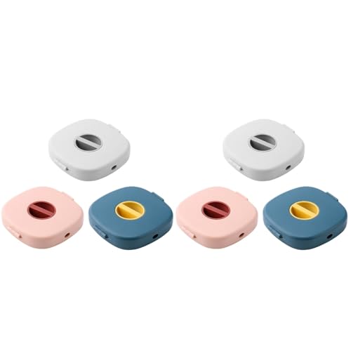 DOITOOL Organisateur De Câble De Chargement Portable Avec Support Téléphone Boîte De Rangement Pour Câbles Usb Et Écouteurs Gestion Compacte Pour Bureau Et Maison 2.8 X 2.8 X 1.2 Pouces