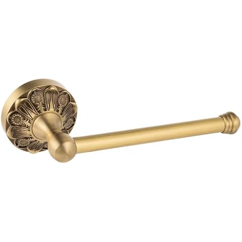 Lucyound Antique Gold Toilet Paper Holder Cover