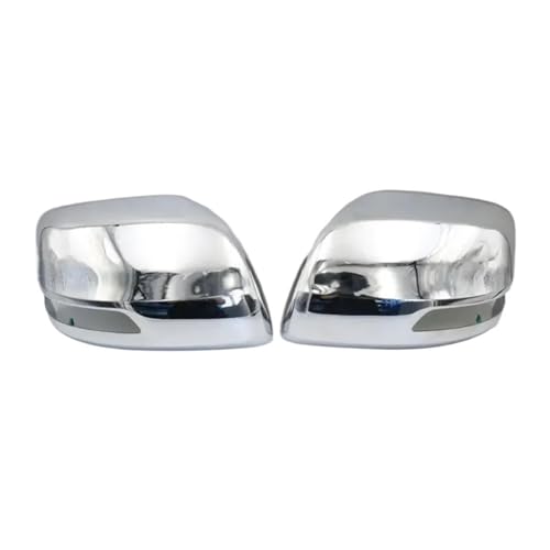 �ɓK������ �g���^�����h�N���[�U�[ 200 LC200 2008-2019/�v���h 150 LC150 2010-2019 �J�[�E�C���O�h�A�T�C�h�o�b�N�~���[�J�o�[�L���b�v�W(Chrome 1 pair)