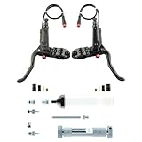 Oniissy 2pin Vehículo eléctrico ebike Freno hidráulico Bicicleta eléctrica Freno hidráulico, Vehículo eléctrico Ebike Freno hidráulico Bicicleta eléctrica Freno hidráulico (L+R con herramienta)