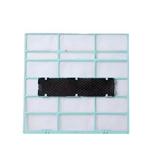 2 filtros de aire acondicionado a prueba polvo y accesorios universales(Blue)