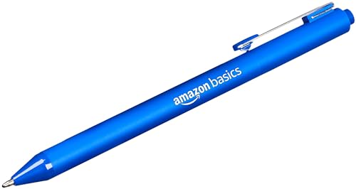Image of Amazon Basics Multi Colored Ballpoint Pens for Smooth Writing, Assorted Colors, Retractable, 24-Pack