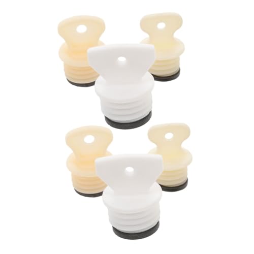 OATIPHO 6 Pièces Couvercle pour Bouillotte Bouchon de Rechange pour Bouillotte Bouchon pour Couvercle de Joint Caoutchouc