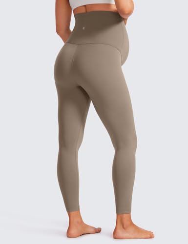 Image of CRZ YOGA Maternity Leggings 25 inch | Butterluxe, Extremely Soft, Gentle Compression, Yoga, Super High Rise, U-shaped Belly, Pregnancy and Postpartum