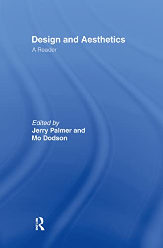 Design and Aesthetics A Reader ouvrage de référence d'esthétique visuelle - 2