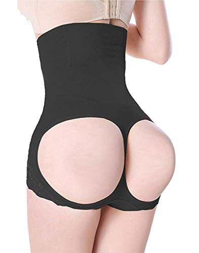FUT Women's Butt Lifter Shaper Seamless Tummy Control Hi-Waist Thigh Slimmer