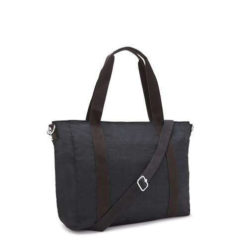 Kipling Women's Asseni Tote Bag, Lightweight Everyday Purse, Nylon Shoulder Bag - Thumbnail 3