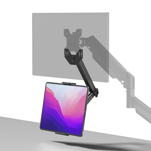 Universal VESA Mount Adapter for Tablets Monitor Arm Extension Arm Compatible with 4.7-15.6 Tablet/Phone/Portable Screen Fits VESA 75x75 & 100x100 MAT002-XL