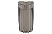 Xikar HP3 Inline Triple Flame Cigar Lighter, Attractive Gift Box, EZ-View Red Fuel Window, Honeycomb Texture, Gunmetal