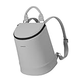 Corkcicle EOLA Bucket Cooler Bag, River Rock Neoprene, 11” x 14” – Portable and Lightweight Backpack Cooler Keeps Food & Drinks Cool – Adjustable Straps, Zippered Closure, & Food Safe Interior
