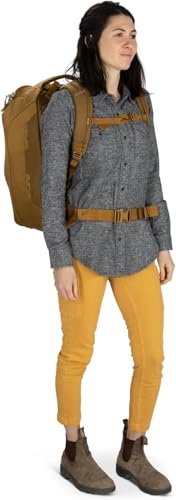 Osprey Sojourn Porter 46L Travel Backpack – Carry-On Compliant Luggage with StraightJacket Compression and Padded Laptop Sleeve – Durable Pack for International or Urban Travel, Koseret Green - image 9