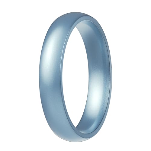 ThunderFit Silicone Rings Wedding Bands for Her, Birthstone Color Silicone Promise Rings, Women's Rubber Engagement Bands by ThunderFit - Used condition - US$7.51