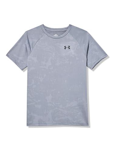Under Armour Boys' Tech Jacquard 2.0 Short Sleeve T Shirt