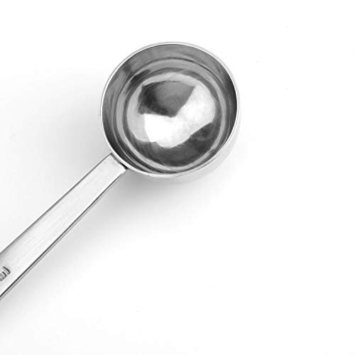 Hedume Pacote com 9 Colheres de Café, Colher de Aço Inoxidável 304, Colher de Medição de Café 1 Colh